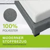 Juskys Polsterbett Manresa 90 x 200 cm - Bett mit Produktbild-Vorschau 5