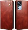 Xiaomi 12T Pro Hülle, Leder Flip Brieftasche Schutzhülle Produktbild-Vorschau 1