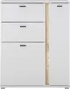Highboard weiß mit Eiche LOVENO-61 Produktbild-Vorschau 4