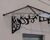 Canopia Tettoia Lily 2,16 x 0,9 nero trasparente Tettoia a Anteprima dell’immagine prodotto 4