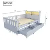 Letto a castello 90x200 cm con cassetti, divano letto in Anteprima dell’immagine prodotto 4