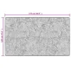 Teppich Waschbar Schwarz und Weiß 120x170 cm Produktbild-Vorschau 6