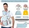 MODFU Kindertrage Bauchtrage Rückentrage Babytrage Produktbild-Vorschau 4
