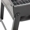 Tragbarer BBQ Klappgrill Camping Grill Holzkohlegrill Produktbild-Vorschau 4