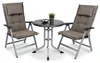 Beautissu 2x Premium Hochlehnerauflage 120x50x7cm, Taupe Produktbild-Vorschau 4