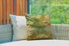 MuchoWow® Outdoor Kissen - Marmor - Muster - Grün - Gold - Produktbild-Vorschau 3