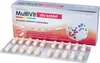 A box of multivitamins for women, with a blister pack of capsules in front of it. Produktbild-Vorschau