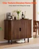 SucceBuy Sideboard Küchenschrank mit 2 Schiebetüren, Produktbild-Vorschau 2