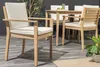 riess-ambiente Massiver Gartenstuhl KOPENHAGEN natur Produktbild-Vorschau 2