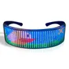 A pair of LED glasses displaying a colorful animated image. Podgląd zdjęcia produktu