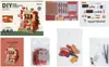 3D puzzle, Cocoa Store Minihouse, Wood, RoLife, 87 dílků Náhled obrázku produktu 6
