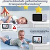 Babyphone Baby Monitor mit Kamera,Video-babyphone,Baby Produktbild-Vorschau 5