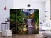 Akusticher Raumteiler Wasserfall Foto Paravent 225x172 cm Produktbild-Vorschau 3