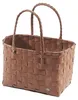 Nákupní košík Kobolo Bag Woven Plastic Shopper - TOFFEE XXL Náhled obrázku produktu 1