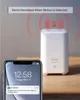 A Eufy HomeBase security device and a smartphone displaying a notification. Produktbild-Vorschau