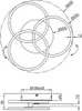 Trio LED Deckenleuchte Circle Nickel matt Ø43,5cm 27W Produktbild-Vorschau 13