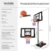 tectake® Basketballkorb Dirk Outdoor mit Rollen, inklusive Produktbild-Vorschau 5