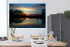 MuchoWow® Poster Wasser - See - Bäume - Sonnenuntergang - Produktbild-Vorschau 3
