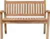 Gartenbank Teakholz 120 cm, 2-Sitzer, Modell Beaufort Produktbild-Vorschau 8