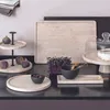 Villeroy & Boch Servierplatte Manufacture Travertin 405 mm Náhled obrázku produktu 2