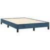 vidaXL Struttura letto senza materasso blu scuro 120x200 cm Anteprima dell’immagine prodotto 3