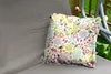 MuchoWow® Outdoor Kissen - Illustration eines Blumenmusters Produktbild-Vorschau 2