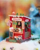 3D puzzle, Cocoa Store Minihouse, Wood, RoLife, 87 dílků Náhled obrázku produktu 4