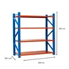 Bauhus Regał Magazynowy Przemysłowy 200x200x60 cm Metalowy Podgląd zdjęcia produktu 4