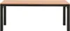 vidaXL Gartenbank 110 cm Stahl und WPC Braun und Schwarz Produktbild-Vorschau 2