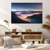 Bild auf Leinwand - Leinwandbild - Einteilig - Berge Wolken Produktbild-Vorschau 7