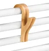 WENKO Haken für Handtuchheizkörper Bambus, 6er Set, Produktbild-Vorschau 3