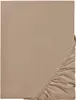 Jersey Spannbettlaken Sand 200 X 220 + 40 CM Produktbild-Vorschau 3