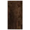 A close-up of a dark brown wooden surface with visible grain and knots. Produktbild-Vorschau
