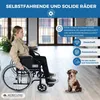 Mobiclinic Rollstuhl faltbar leicht Selbstfahrend Produktbild-Vorschau 5
