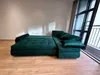 Relax-Ecksofa mit Schlaffunktion und Bettkasten in grüne Produktbild-Vorschau 2