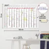 Wandkalender 2027 XXL B1 Gerollt 70x100 cm Jahresplaner Produktbild-Vorschau 4