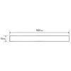 Mexen M13 maskownica 2w1 do odpływu liniowego 90 cm, złota Podgląd zdjęcia produktu 6