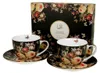 DUO FLORAL 2er-Set Tassen 280 ml WARDA mit Untertassen, New Produktbild-Vorschau 1