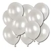 Białe perłowe balony 10 sztuk – 27 cm balony lateksowe i Podgląd zdjęcia produktu 1
