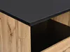 2-türige Kücheninsel mit 1 Nische aus MDF - Natur und Produktbild-Vorschau 7