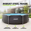 VirtuFit Rundpool – Durchmesser 305 cm x 76 cm – Anthrazit Produktbild-Vorschau 4
