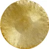 vidaXL Kovaný hliníkový konferenční stolek 70x30 cm mosazný Náhled obrázku produktu 4