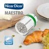 Genius Elektrische Reibe Nicer Dicer Maestro Grün Edelstahl Produktbild-Vorschau 2
