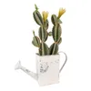 Clayre & Eef Dekoration Gießkanne 31x9x17 cm Beige Eisen Produktbild-Vorschau 4
