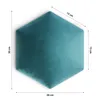 Muralo pannello imbottito HEXAGON rivestimento parete Anteprima dell’immagine prodotto 4
