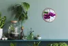 Holzuhr 30fi cm wanduhr - Tulpen Blumen Produktbild-Vorschau 2