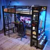 okwish Patrová postel 90x200 s psacím stolem, tyčí & Náhled obrázku produktu 1