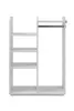finori Lala 41A Garderobe, weiß Maß: B x H x T ca. 80 x 110 Produktbild-Vorschau 2
