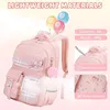 Sac à dos scolaire pour filles, imperméable, avec Voir les images du produit 6