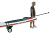Ascan Sup-Buggy Transportwagen Blau ( ohne Original Produktbild-Vorschau 3